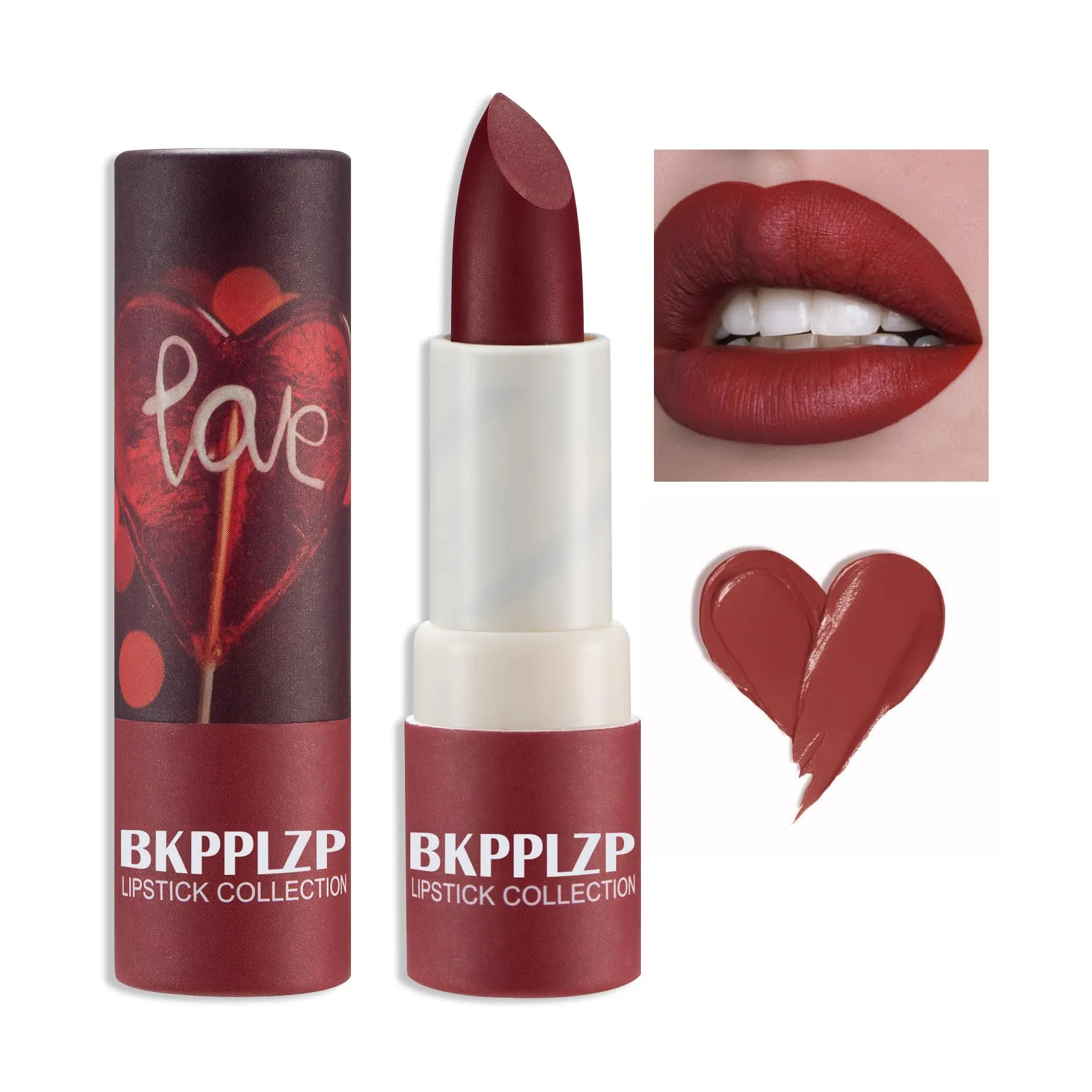 1 Pack Crystal Flower Jelly Lipstick,Magic Color Changing Lipstick,PH Clear Temperature Color Changing Lip Gloss,Lip Balm,Long Lasting Nourishing Moisturizing Lip Stick Set 08