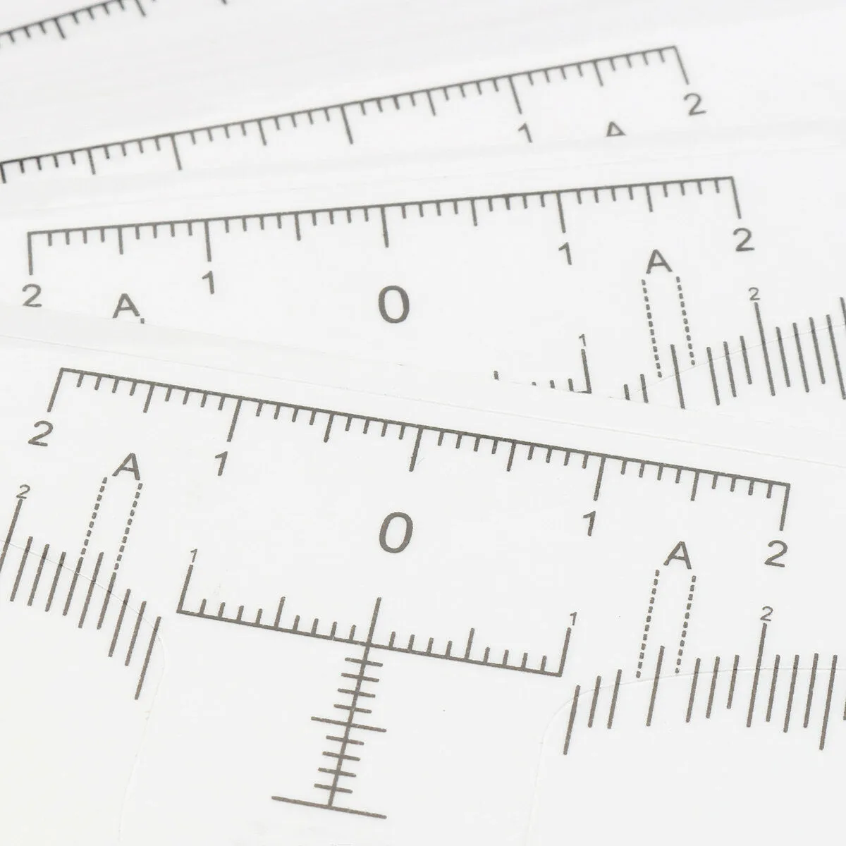 100PCS Eyebrow Stencil One-time Eyebrow Grooming Stencil Measure Ruler Brow Shaper Makeup Shaping Tool
