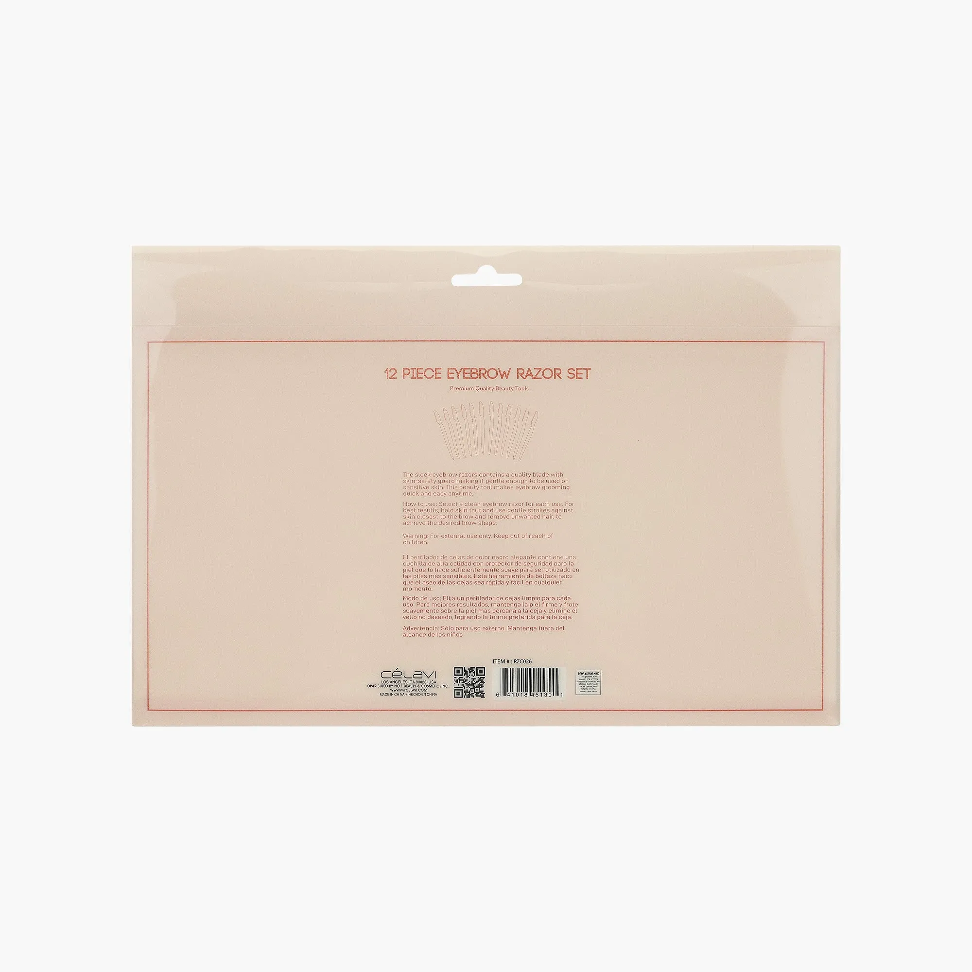 12PC GRADATION RAZOR SET
