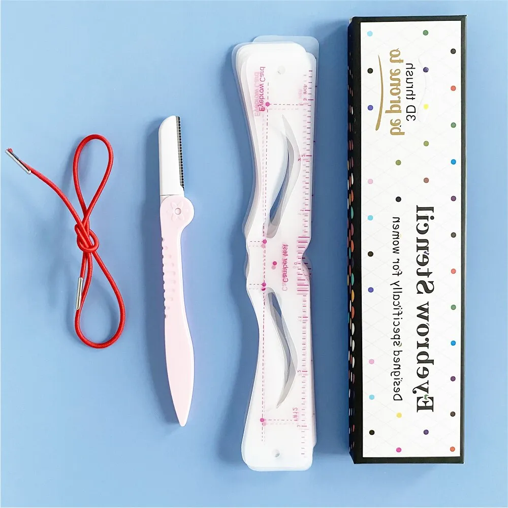 12Pcs/set Reusable Eyebrow Stencil Set DIY Drawing Guide Styling Shaping Grooming Template Card Easy Makeup