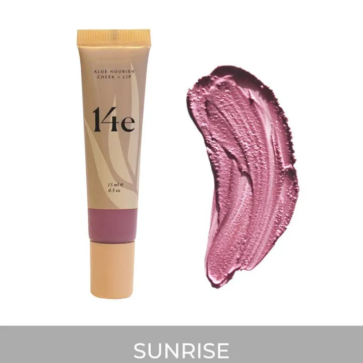 14e Cosmetics Aloe Nourish Cheek   Lip