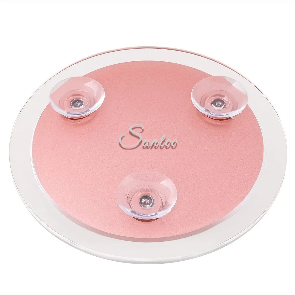 15X Magnifying Mirror - with 3 Mounting Suction Cups - Used for Precise Makeup - Eyebrows/Tweezing - Blackhead/Blemish Removal - Bathroom/Travel Makeup Mirror - 6 Inch Round (Rose Gold) 15X Magnified