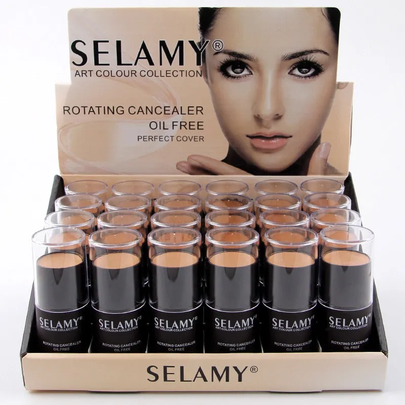 1pcs Foundation Makeup Full Cover Contour Face Concealer Base Primer Moisturizer