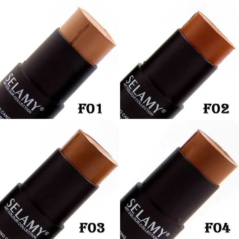 1pcs Foundation Makeup Full Cover Contour Face Concealer Base Primer Moisturizer