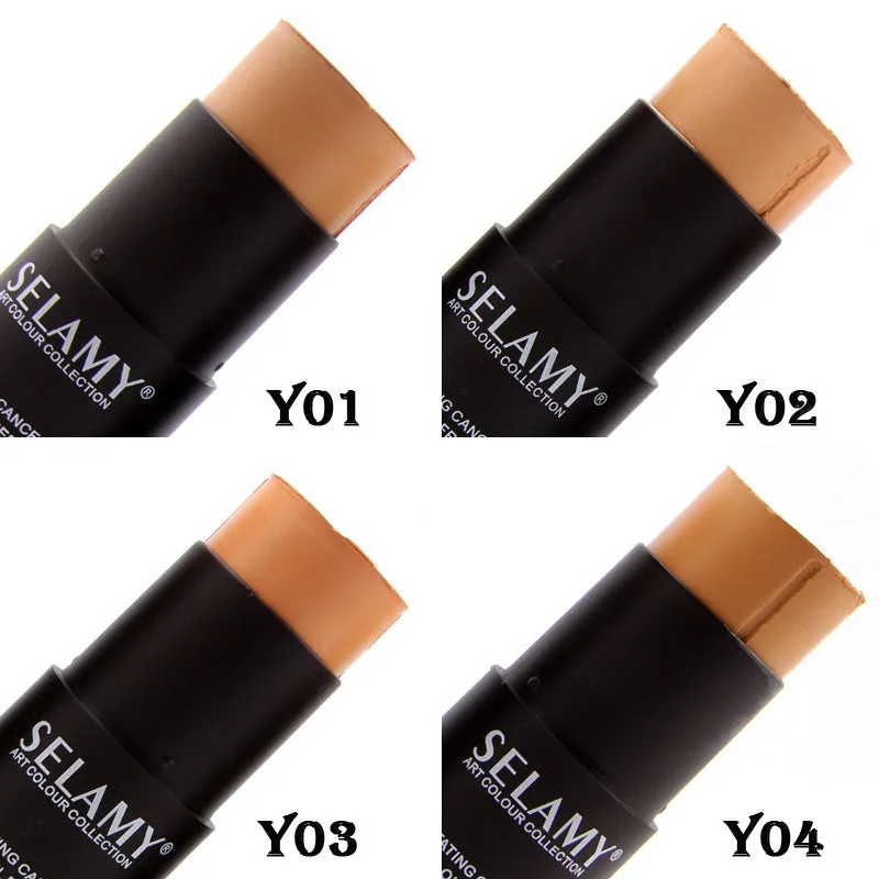 1pcs Foundation Makeup Full Cover Contour Face Concealer Base Primer Moisturizer
