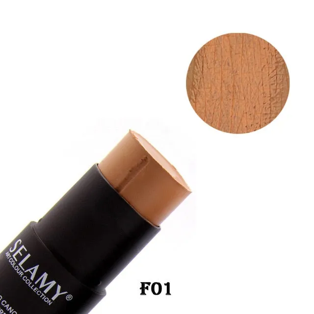 1pcs Foundation Makeup Full Cover Contour Face Concealer Base Primer Moisturizer