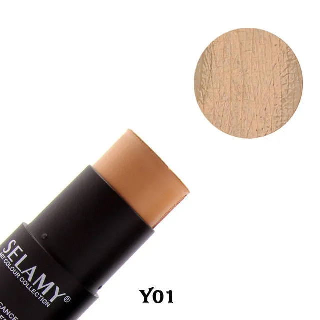 1pcs Foundation Makeup Full Cover Contour Face Concealer Base Primer Moisturizer