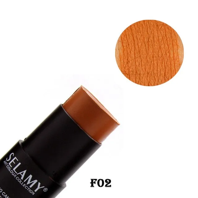 1pcs Foundation Makeup Full Cover Contour Face Concealer Base Primer Moisturizer