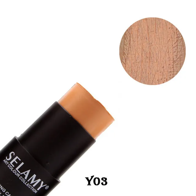 1pcs Foundation Makeup Full Cover Contour Face Concealer Base Primer Moisturizer