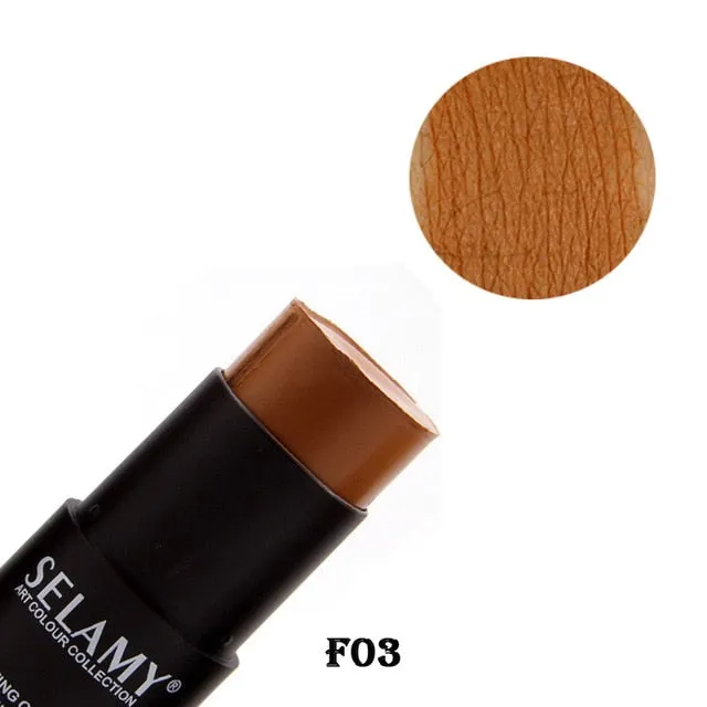 1pcs Foundation Makeup Full Cover Contour Face Concealer Base Primer Moisturizer