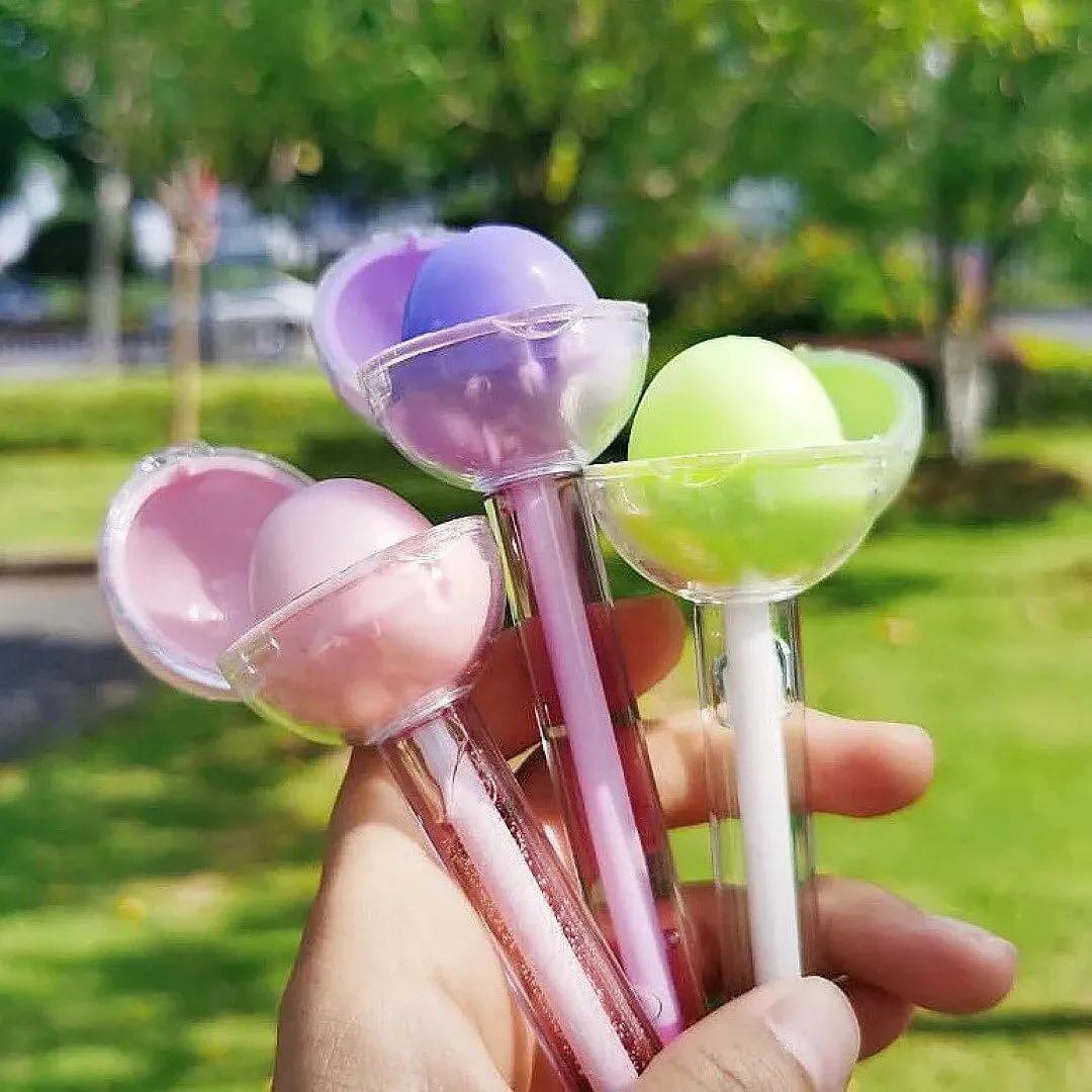 2 in 1 Lolipop Lip Gloss and Lip Balm