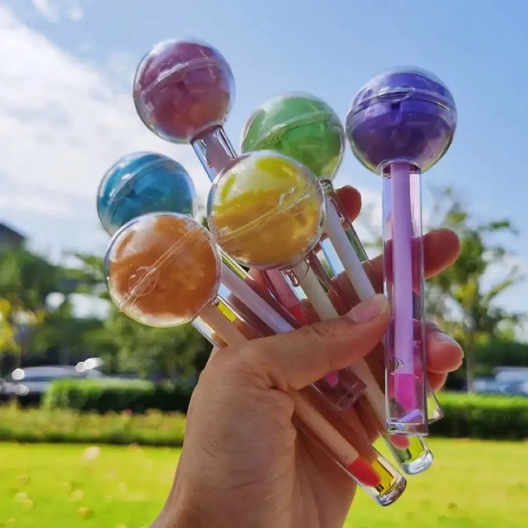 2 in 1 Lolipop Lip Gloss and Lip Balm