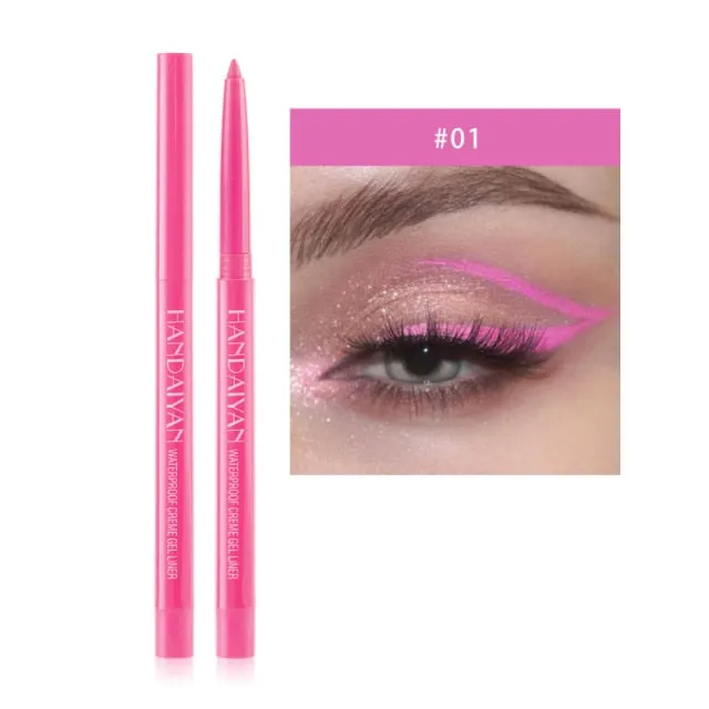 20 Colors Eyeliner Pen Long Lasting No Smudging Quick Drying Waterproof Not Blooming Eyeliner Beauty Makeup Cosmetics Tool