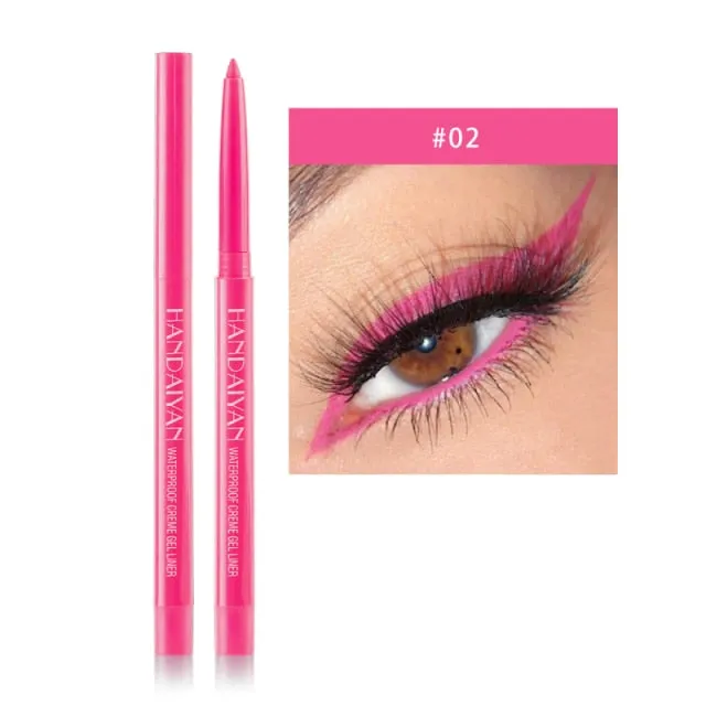 20 Colors Eyeliner Pen Long Lasting No Smudging Quick Drying Waterproof Not Blooming Eyeliner Beauty Makeup Cosmetics Tool