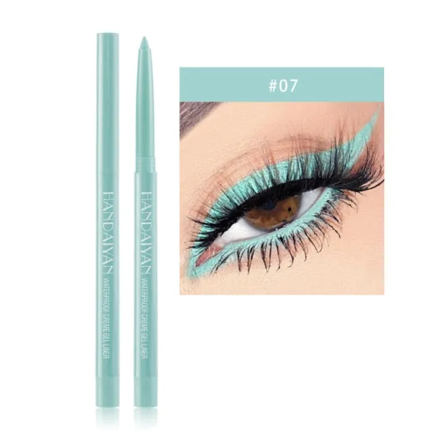 20 Colors Eyeliner Pen Long Lasting No Smudging Quick Drying Waterproof Not Blooming Eyeliner Beauty Makeup Cosmetics Tool