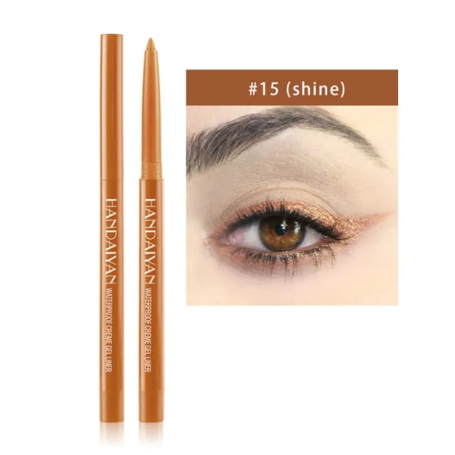 20 Colors Eyeliner Pen Long Lasting No Smudging Quick Drying Waterproof Not Blooming Eyeliner Beauty Makeup Cosmetics Tool