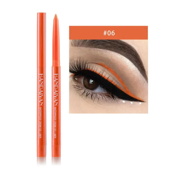 20 Colors Eyeliner Pen Long Lasting No Smudging Quick Drying Waterproof Not Blooming Eyeliner Beauty Makeup Cosmetics Tool