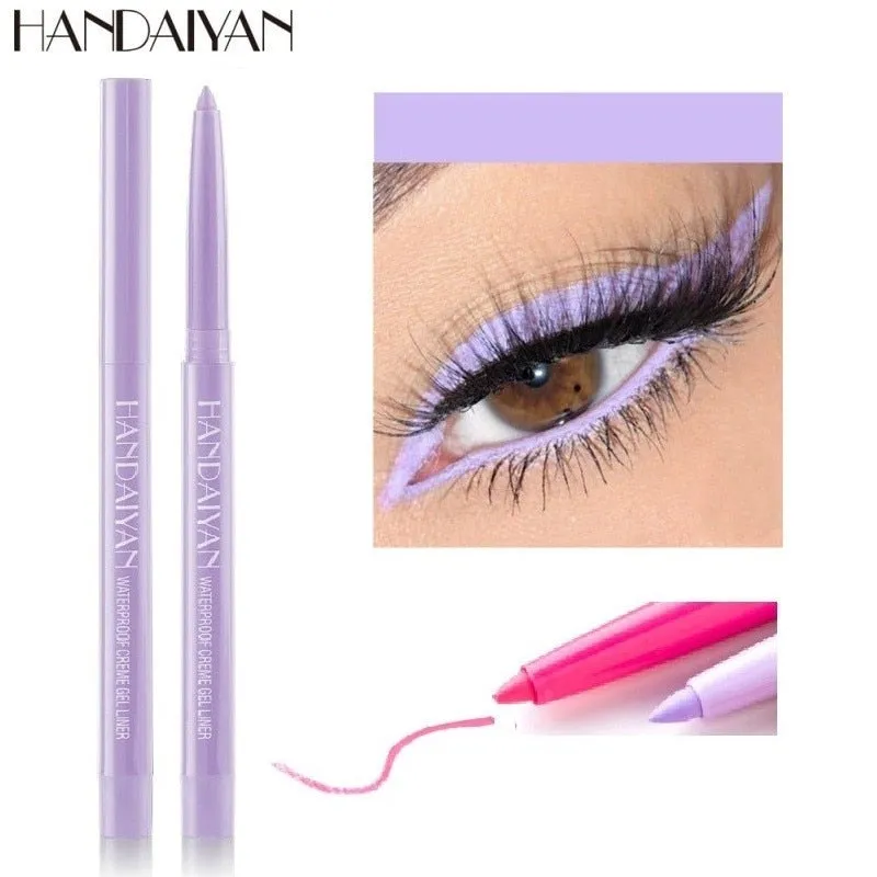 20 Colors Eyeliner Pen Long Lasting No Smudging Quick Drying Waterproof Not Blooming Eyeliner Beauty Makeup Cosmetics Tool