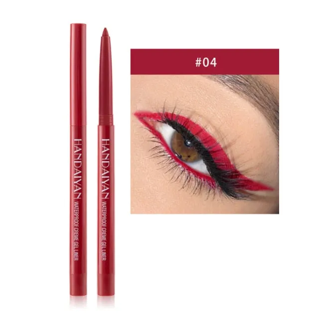 20 Colors Eyeliner Pen Long Lasting No Smudging Quick Drying Waterproof Not Blooming Eyeliner Beauty Makeup Cosmetics Tool