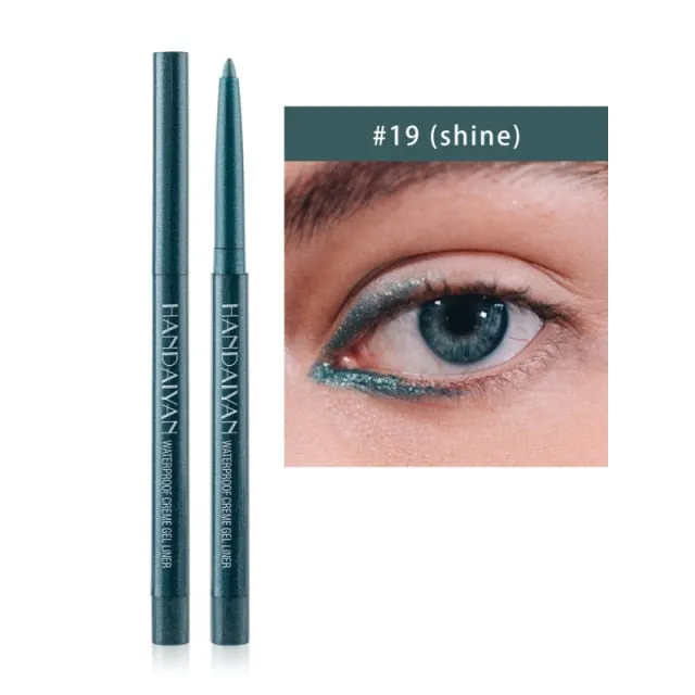 20 Colors Eyeliner Pen Long Lasting No Smudging Quick Drying Waterproof Not Blooming Eyeliner Beauty Makeup Cosmetics Tool