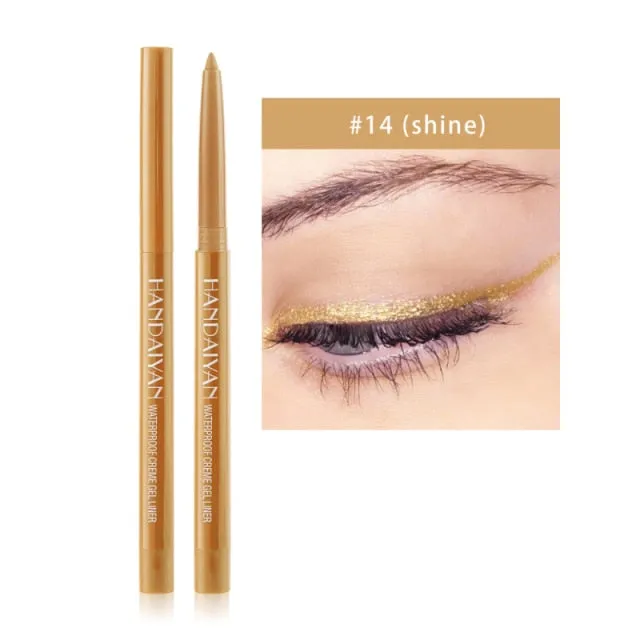 20 Colors Eyeliner Pen Long Lasting No Smudging Quick Drying Waterproof Not Blooming Eyeliner Beauty Makeup Cosmetics Tool