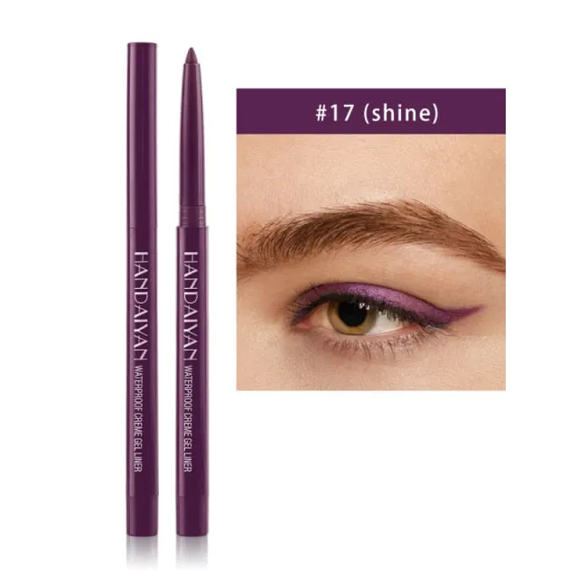 20 Colors Eyeliner Pen Long Lasting No Smudging Quick Drying Waterproof Not Blooming Eyeliner Beauty Makeup Cosmetics Tool