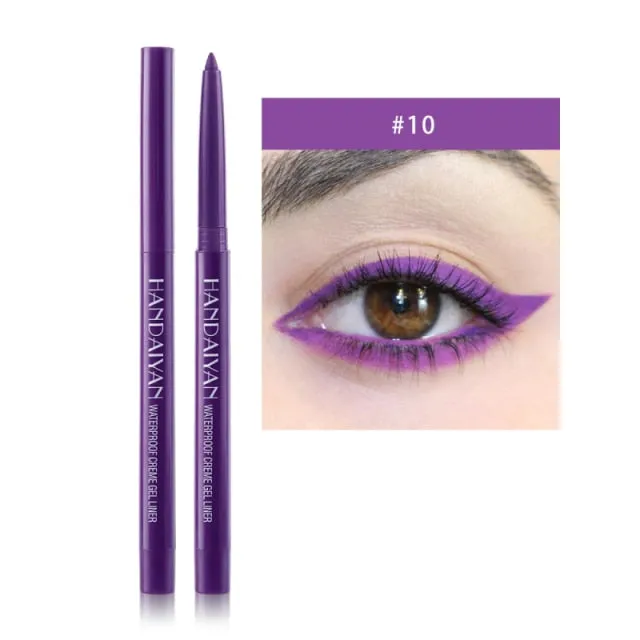 20 Colors Eyeliner Pen Long Lasting No Smudging Quick Drying Waterproof Not Blooming Eyeliner Beauty Makeup Cosmetics Tool