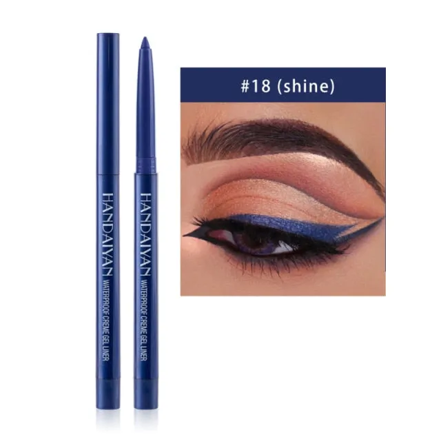 20 Colors Eyeliner Pen Long Lasting No Smudging Quick Drying Waterproof Not Blooming Eyeliner Beauty Makeup Cosmetics Tool