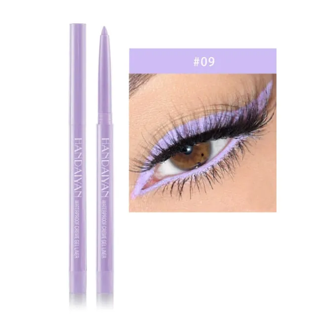 20 Colors Eyeliner Pen Long Lasting No Smudging Quick Drying Waterproof Not Blooming Eyeliner Beauty Makeup Cosmetics Tool
