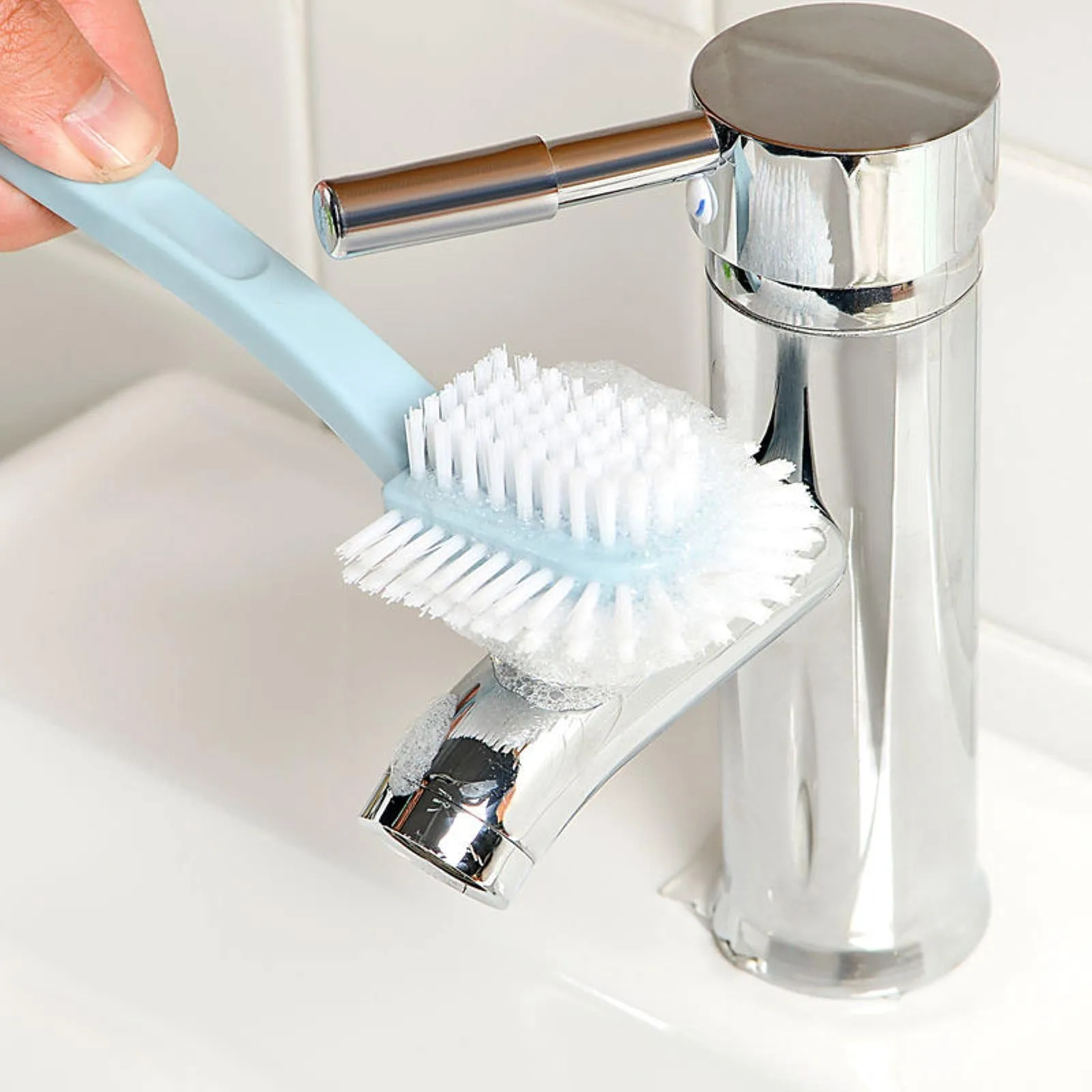 2021 Toilet Brush, Shoe Brush, Cup Brush, 360-degree Five-Sided Brush, no Dead end Shoe Polish Brush, can be Used as a Kitchen Brush, Household Cleaning Brush.