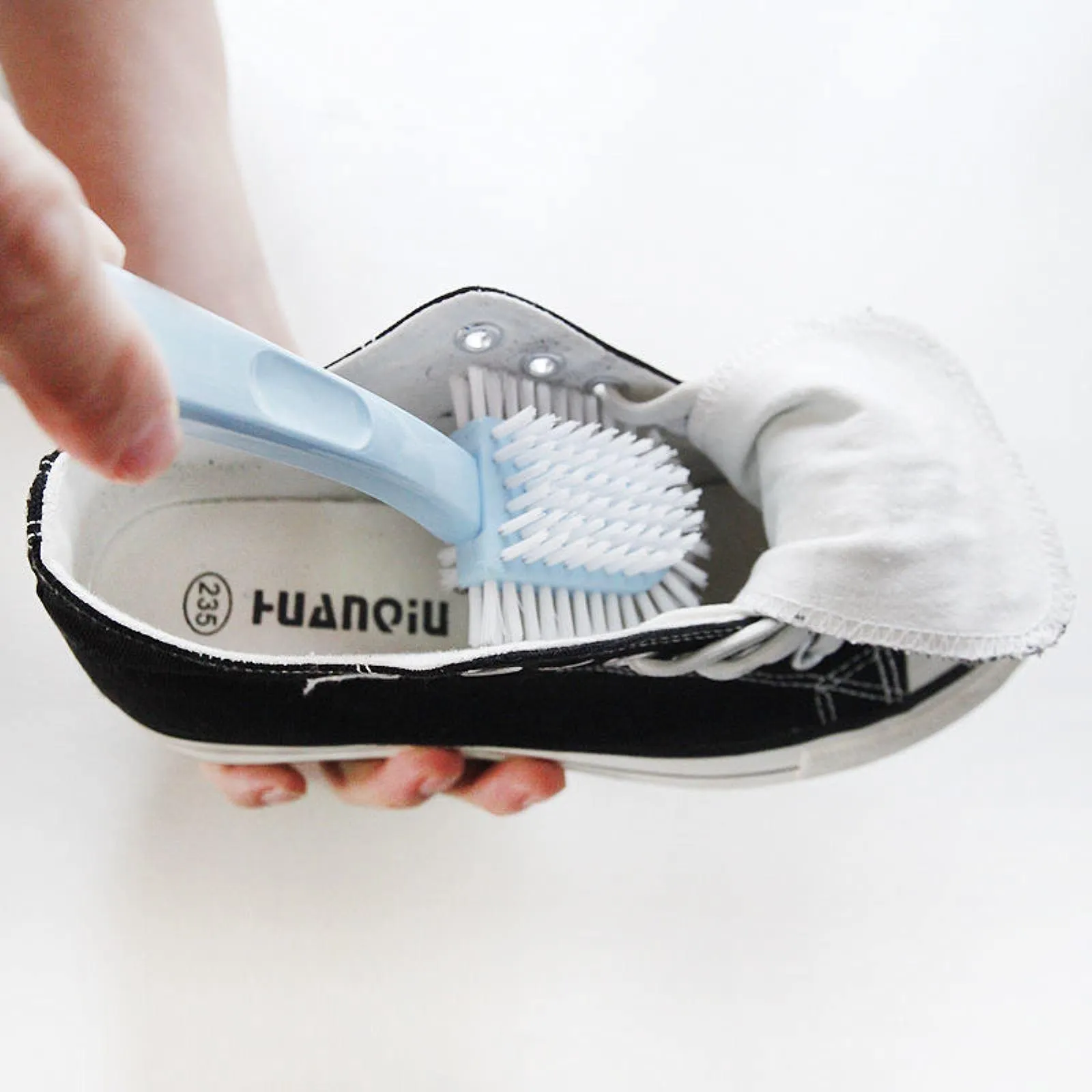 2021 Toilet Brush, Shoe Brush, Cup Brush, 360-degree Five-Sided Brush, no Dead end Shoe Polish Brush, can be Used as a Kitchen Brush, Household Cleaning Brush.