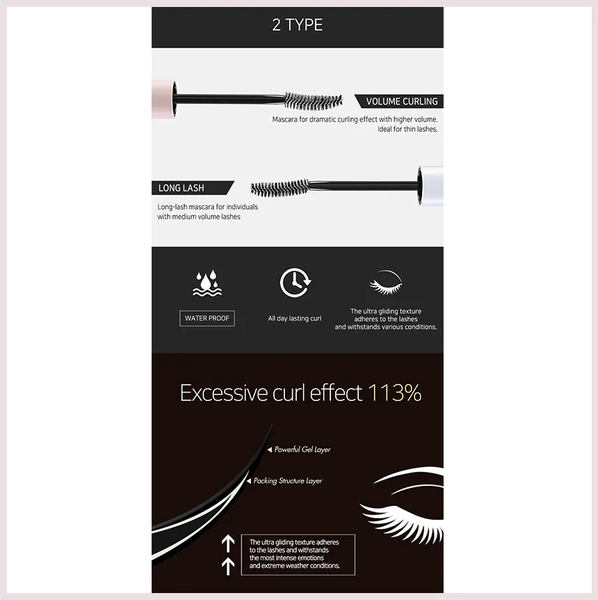 2aN Volume Curling Mascara