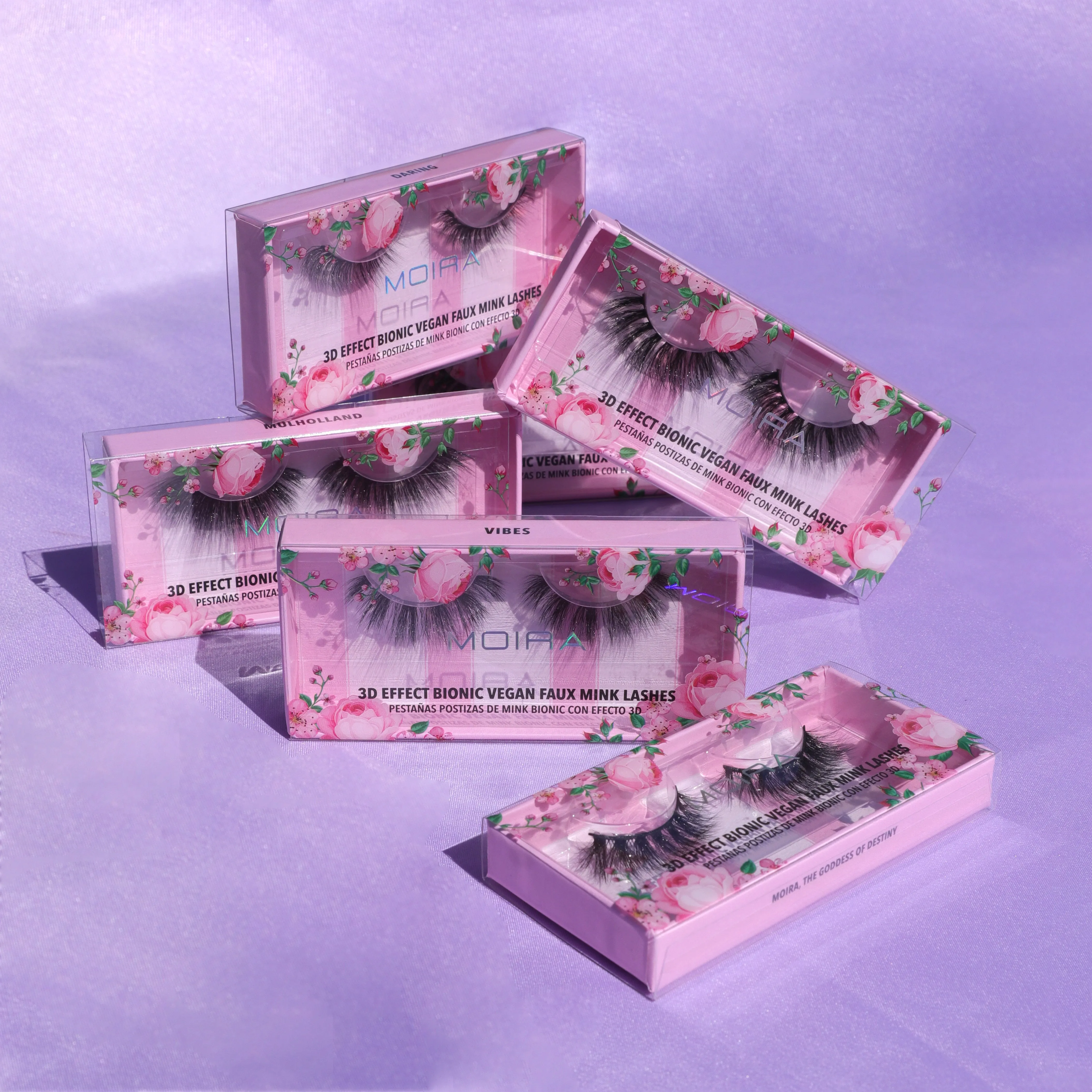3D Effect Bionic Vegan Faux Mink Lashes (015, Breeze)