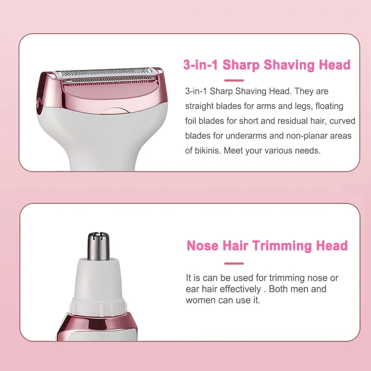4-in-1 Electric Razor for Women