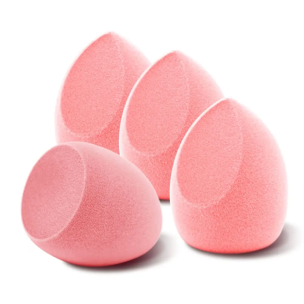 4PCS Microfiber Velvet Sponge Soft Makeup Sponge