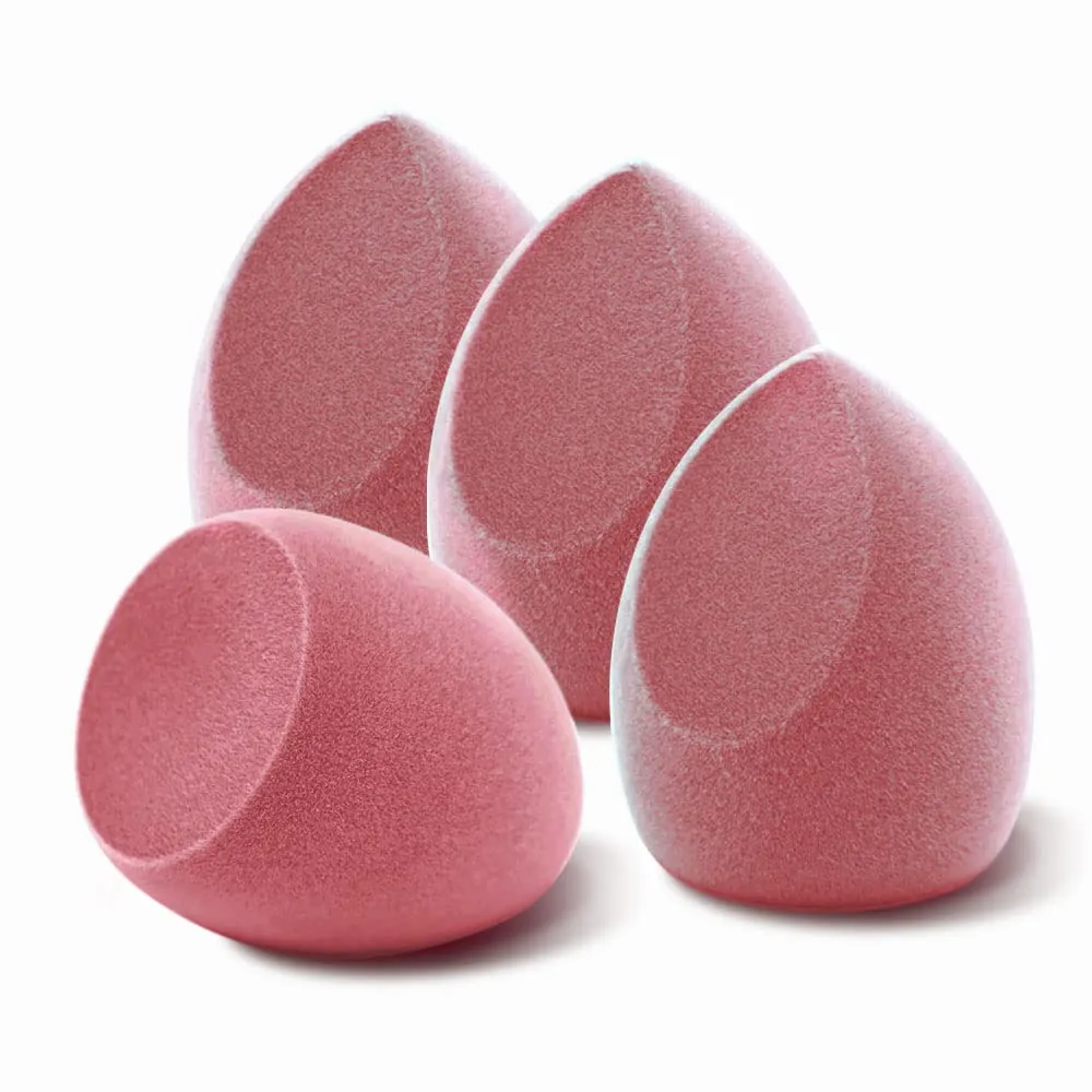 4PCS Microfiber Velvet Sponge Soft Makeup Sponge