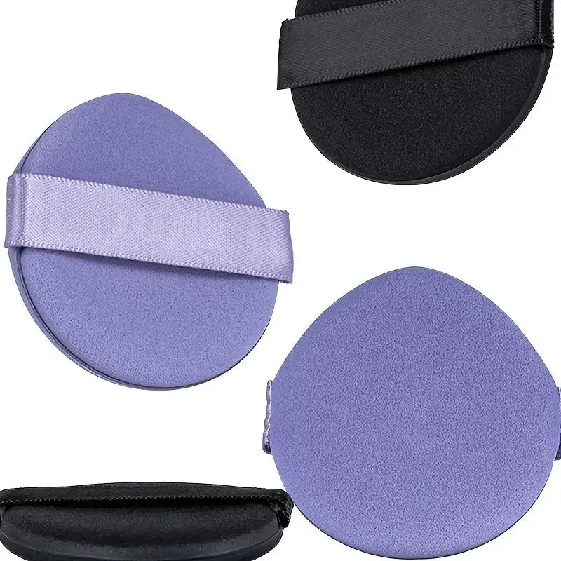 5 In 1 Powder Puff Cushion Powder Puff Wet And Dry Using Available | Powder Puffs For Face Powder And Makeup Puff