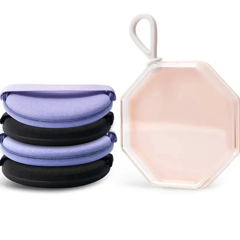 5 In 1 Powder Puff Cushion Powder Puff Wet And Dry Using Available | Powder Puffs For Face Powder And Makeup Puff
