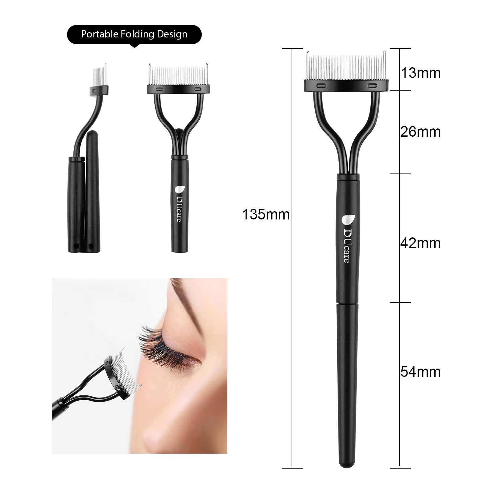5 in1 DUcare Pro Eye & Eyebrow Makeup Set