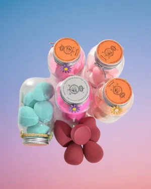 5 Pcs Bottled Beauty Blender Set