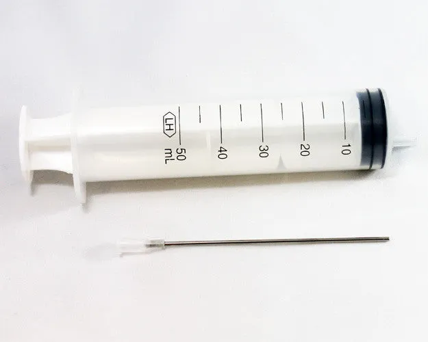 50 ml Super Size Syringe   Extra Long Needle for Cartridge Refill CISS CIS  (AS-SY50)