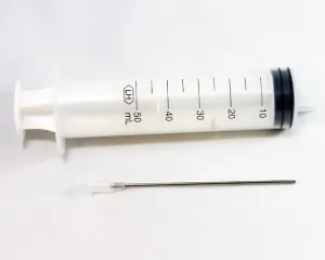 50 ml Super Size Syringe   Extra Long Needle for Cartridge Refill CISS CIS  (AS-SY50)