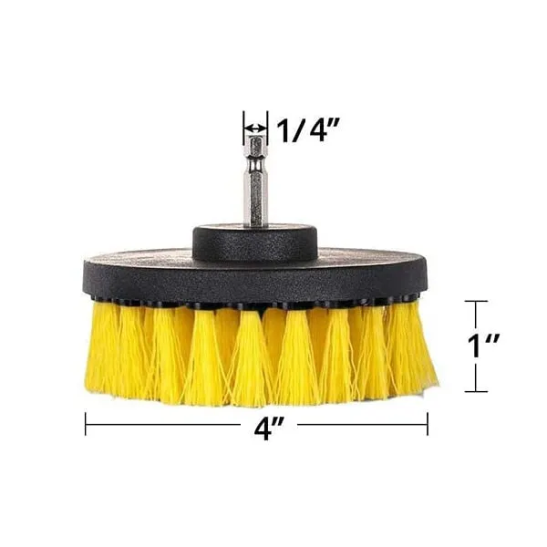 5pc Electric Drill Scrubber Set