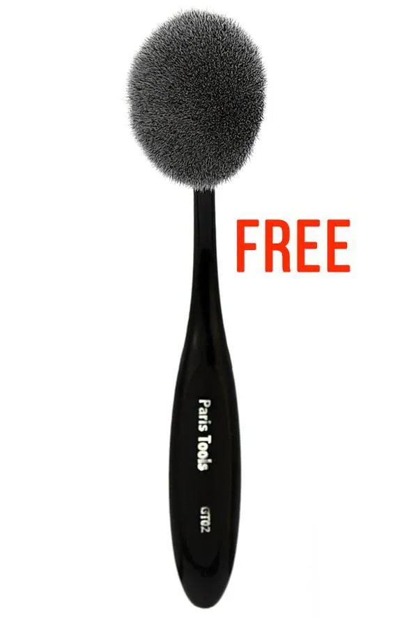5PC Face and Eye Brush Set   FREE Contour Buffer