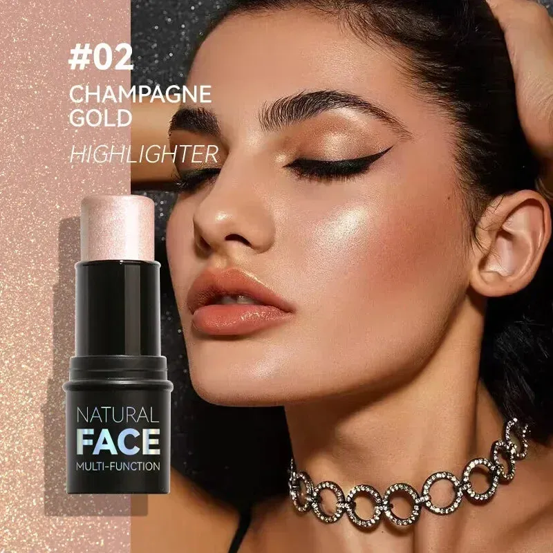 6 Colors Light Highlighter Blush Stick