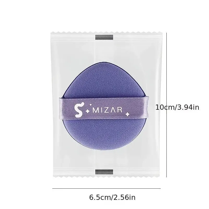 7PCS Powder Puff Face Triangle | Soft Setting Powder Puff | Diversified Colorful Teardrop Round Design Double-sided Use Powder Puffs