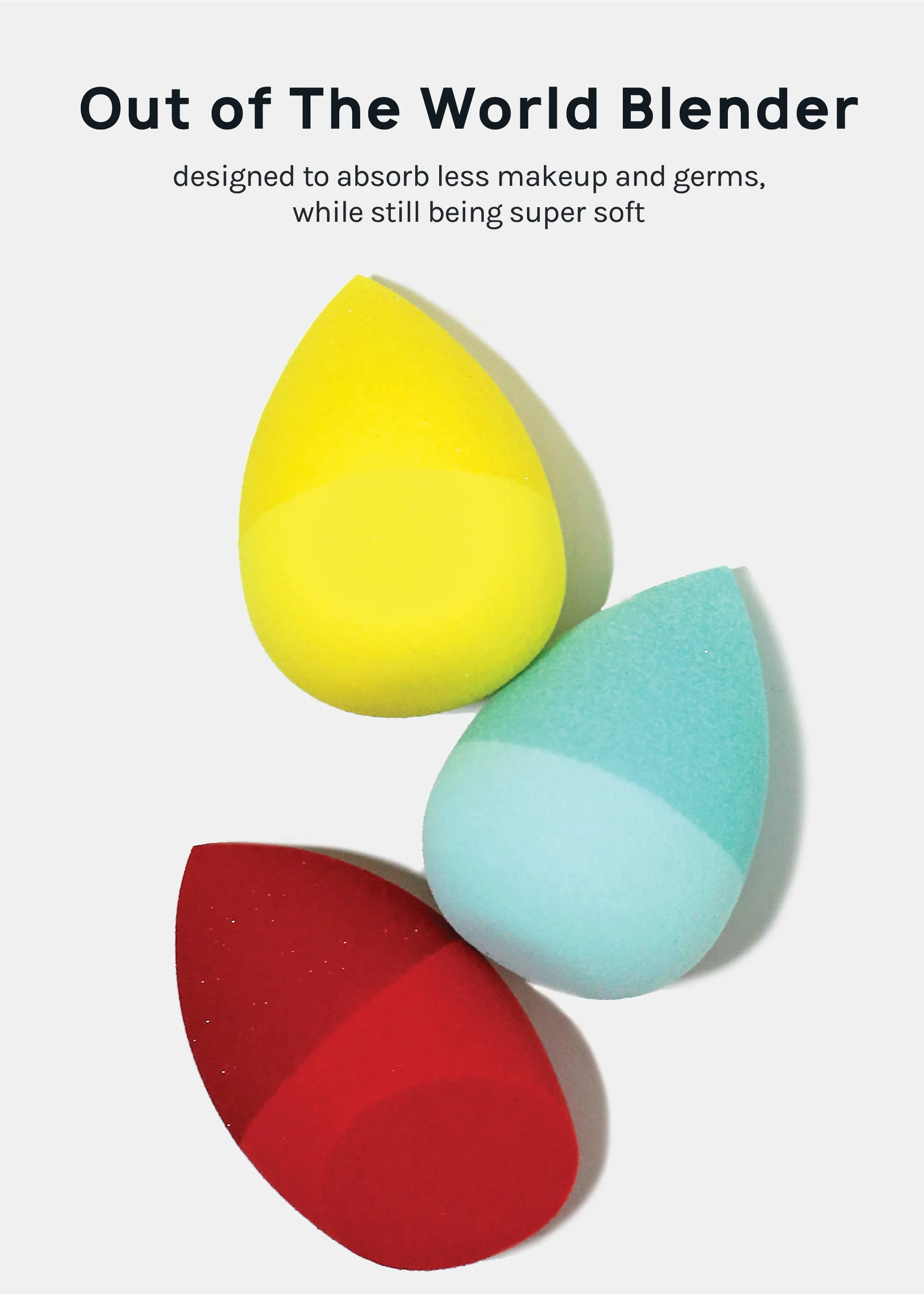 A  Sili Dip Blender Yellow Teardrop
