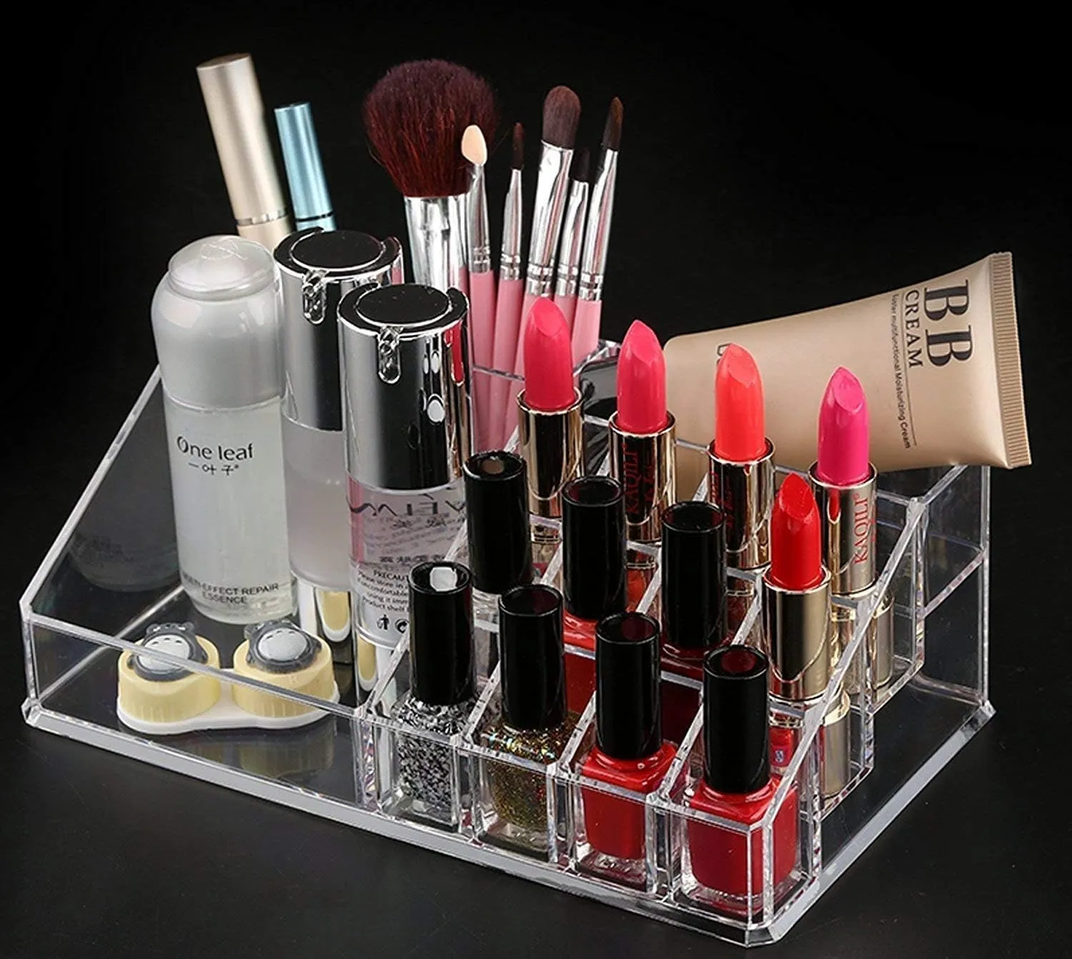 Acrylic Cosmetic Organizer 22.4*13*8cm | 16 Slots (organizer only)