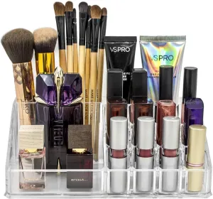 Acrylic Cosmetic Organizer 22.4*13*8cm | 16 Slots (organizer only)