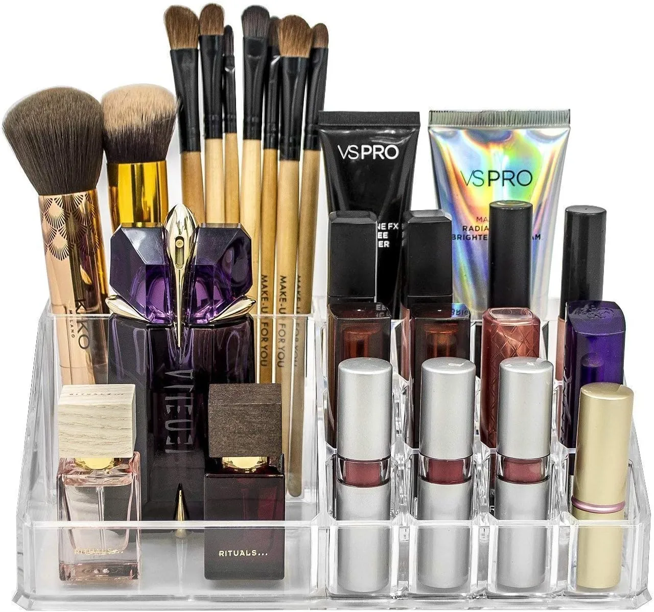 Acrylic Cosmetic Organizer 22.4*13*8cm | 16 Slots (organizer only)